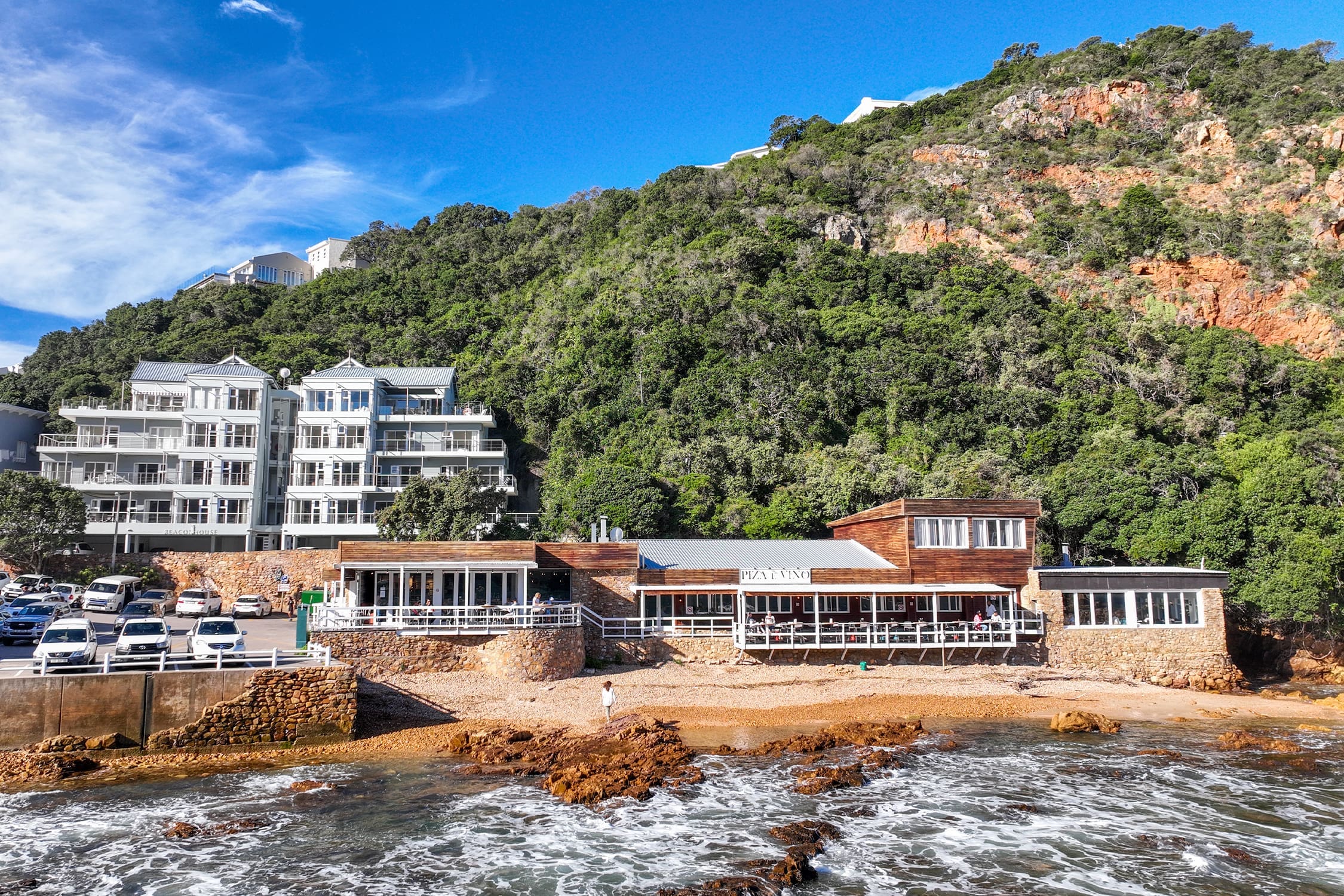 Pizza E Vino Restaurant, Knysna - Photograph by Raquel de Castro Maia